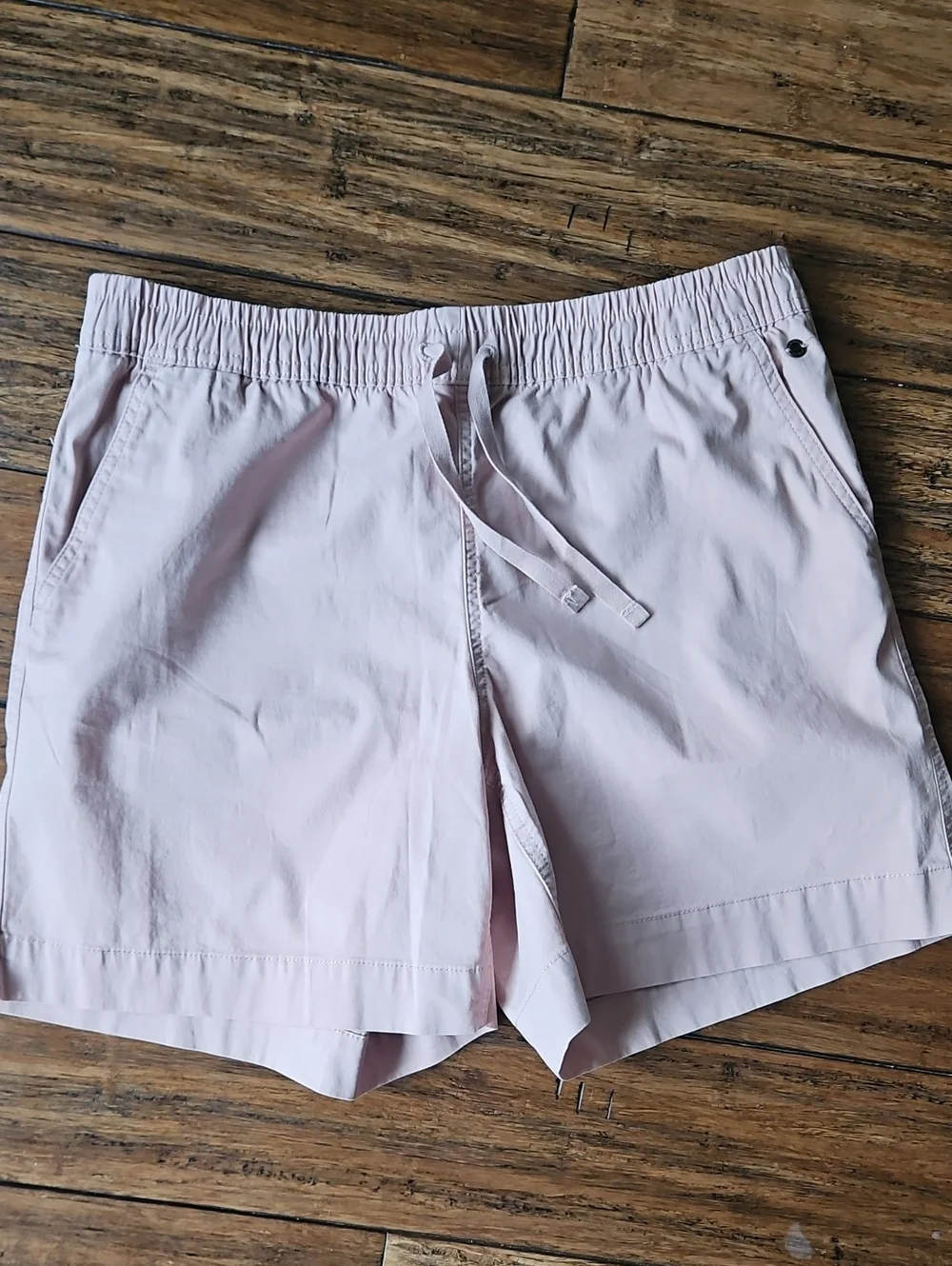 L.L. Bean Size 8 Light Pink Women's Elastic Waist Shorts